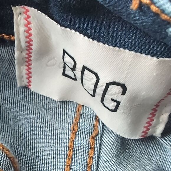 Bdg micro flare low rise jeans size 28 patch pockets - Picture 10 of 12